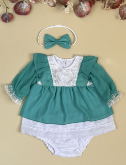 Conjunto «Elegancia Esmeralda»