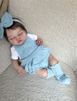 Conjunto «Volante azul»