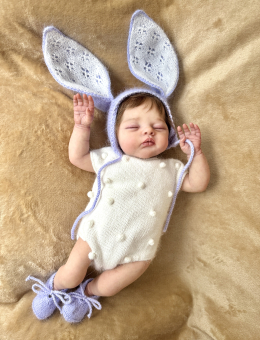 Conjunto "Conejito Lavanda"